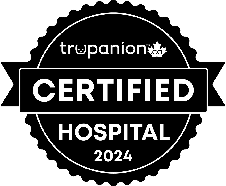 Trupanion Certified Hospital Badge in black
