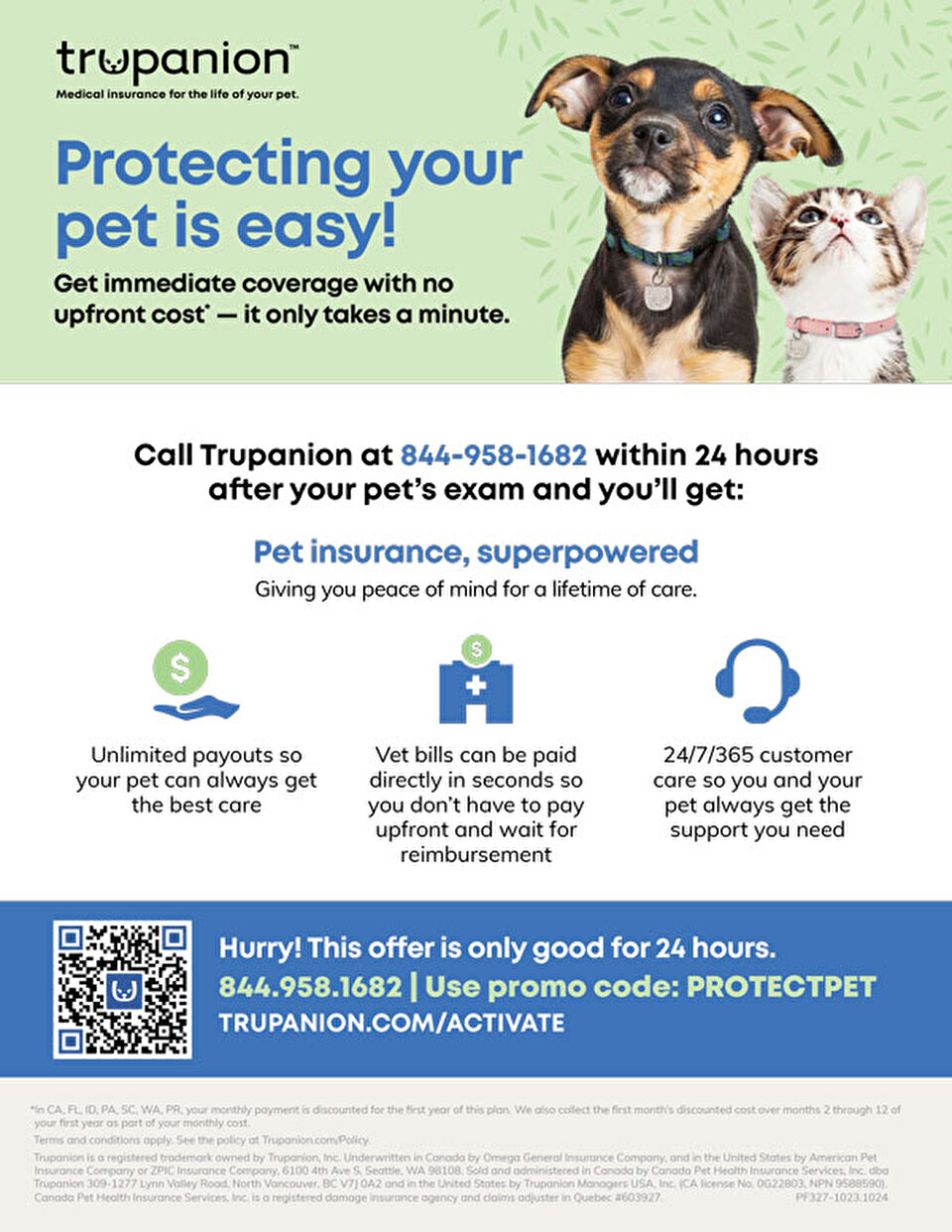 Exam Day Offer Flyer