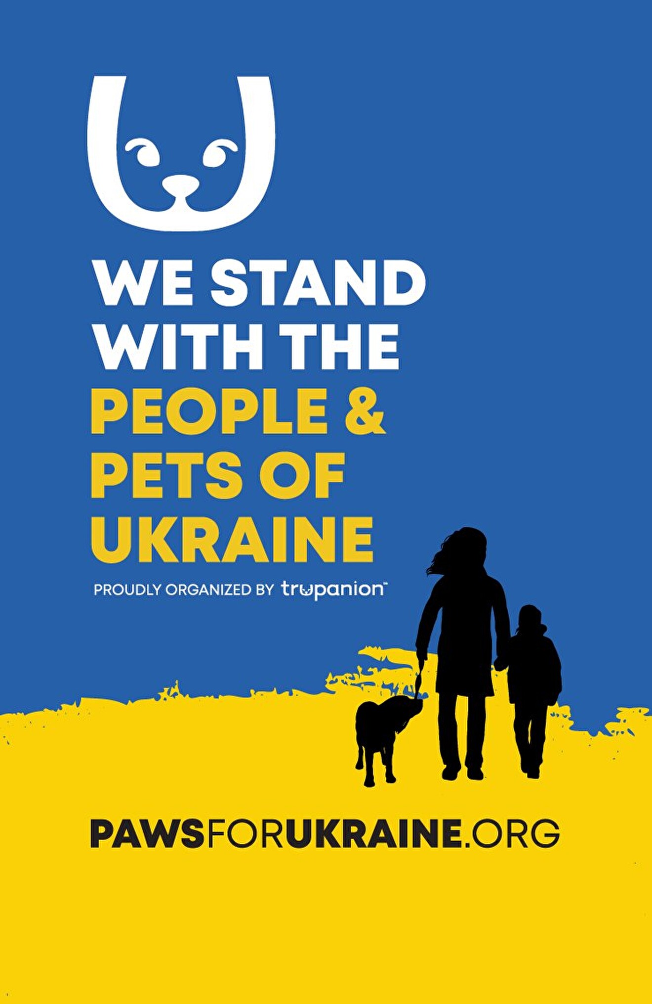 We stand with the people & pets of Ukraine